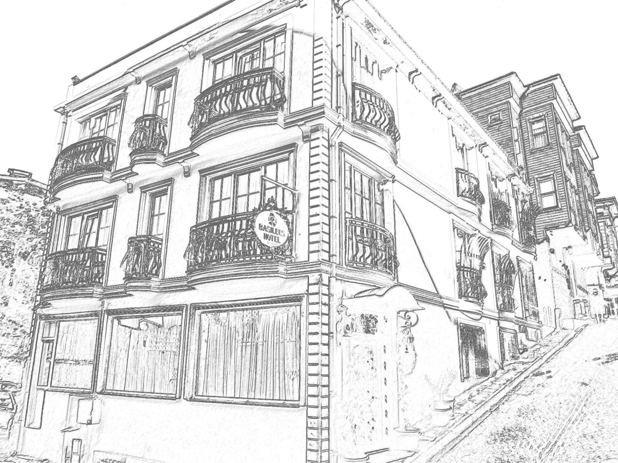 Basileus Hotel Istanbul Exterior foto